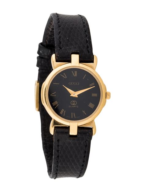 gucci watch women black gold vintage|old gucci watches for sale.